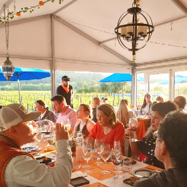 Library Cabernet Tasting at Sunset